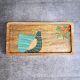 Handcrafted Mango Wood Peacock Hand Painted Tray